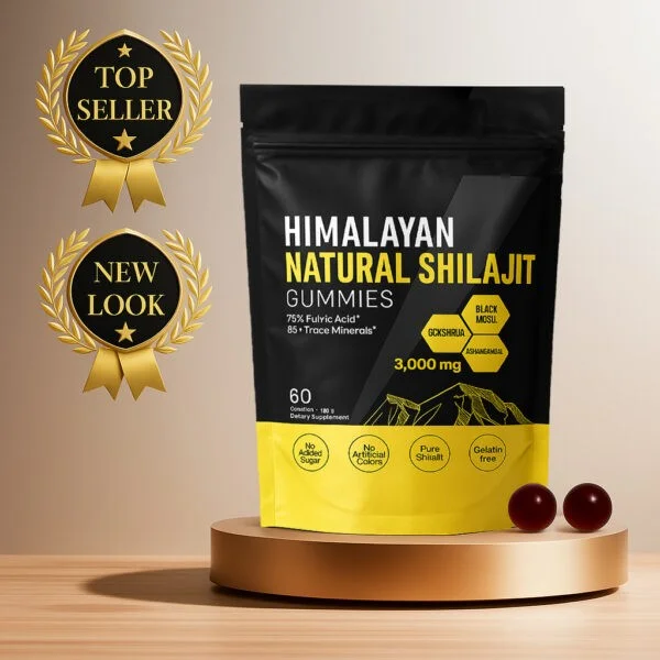 Natureviah  Pure Shilajit Gummies – Now 6-in-1 Support